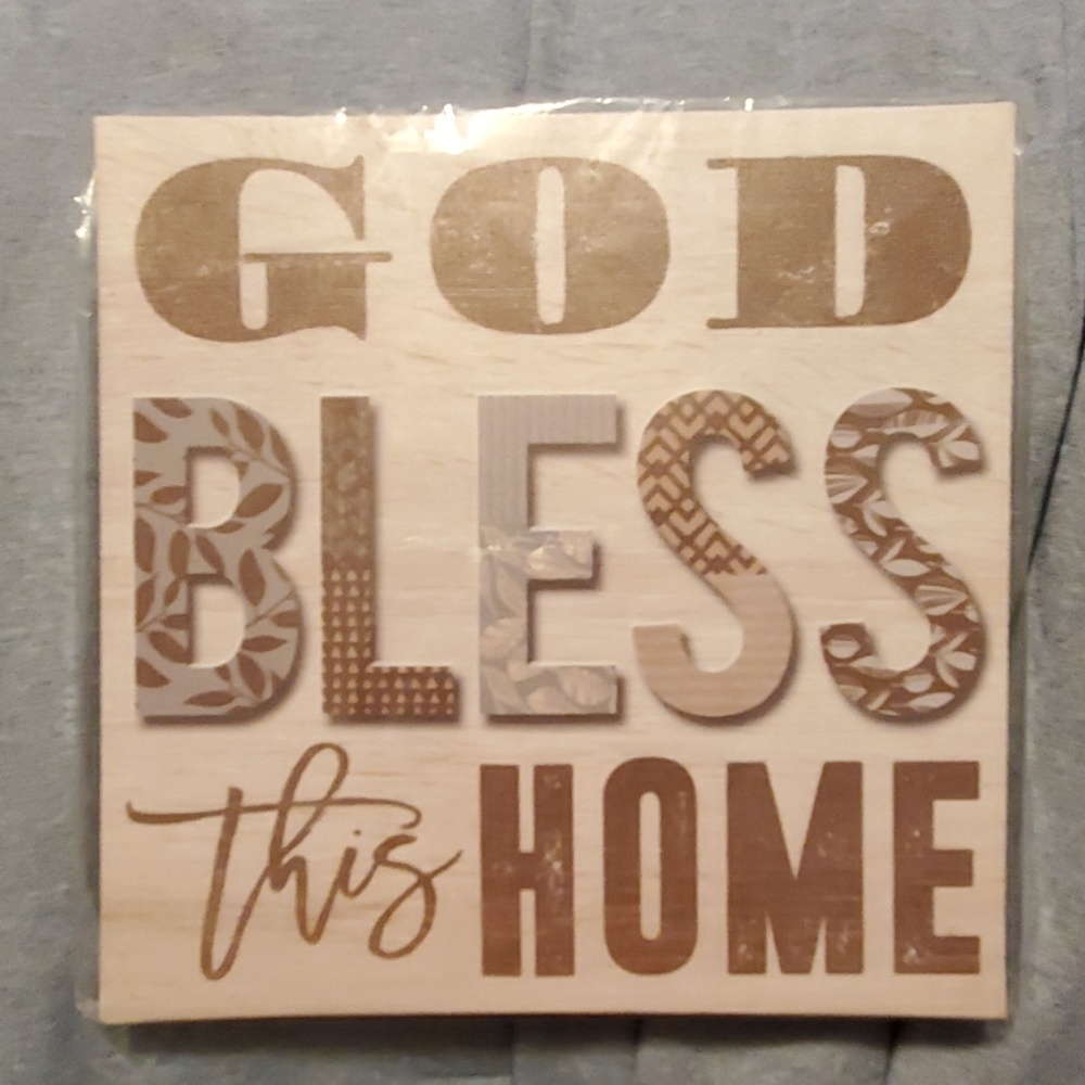 God Bless This Home Wall Art